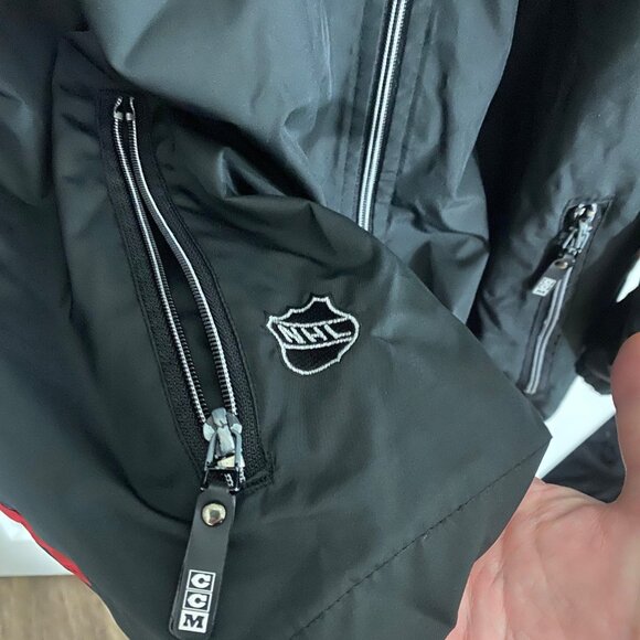 CCM Unisex Detroit Red Wings Athletic Light Weight Full Zip Jacket - Large - Picture 4 of 13